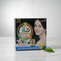 Black Pearl Mesta & Whitening Skin Cream with Milk & Multivitamin