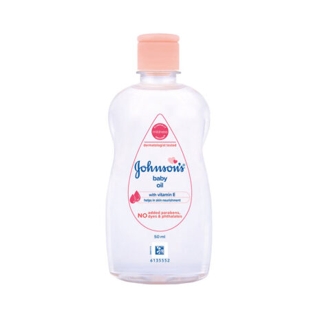 Johnson’s Baby Oil with Vitamin E – 50 ml