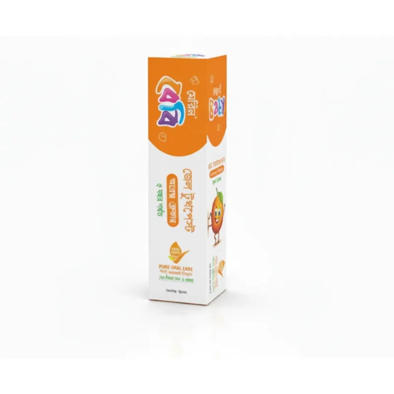 Meril Baby Gel Toothpaste Orange1