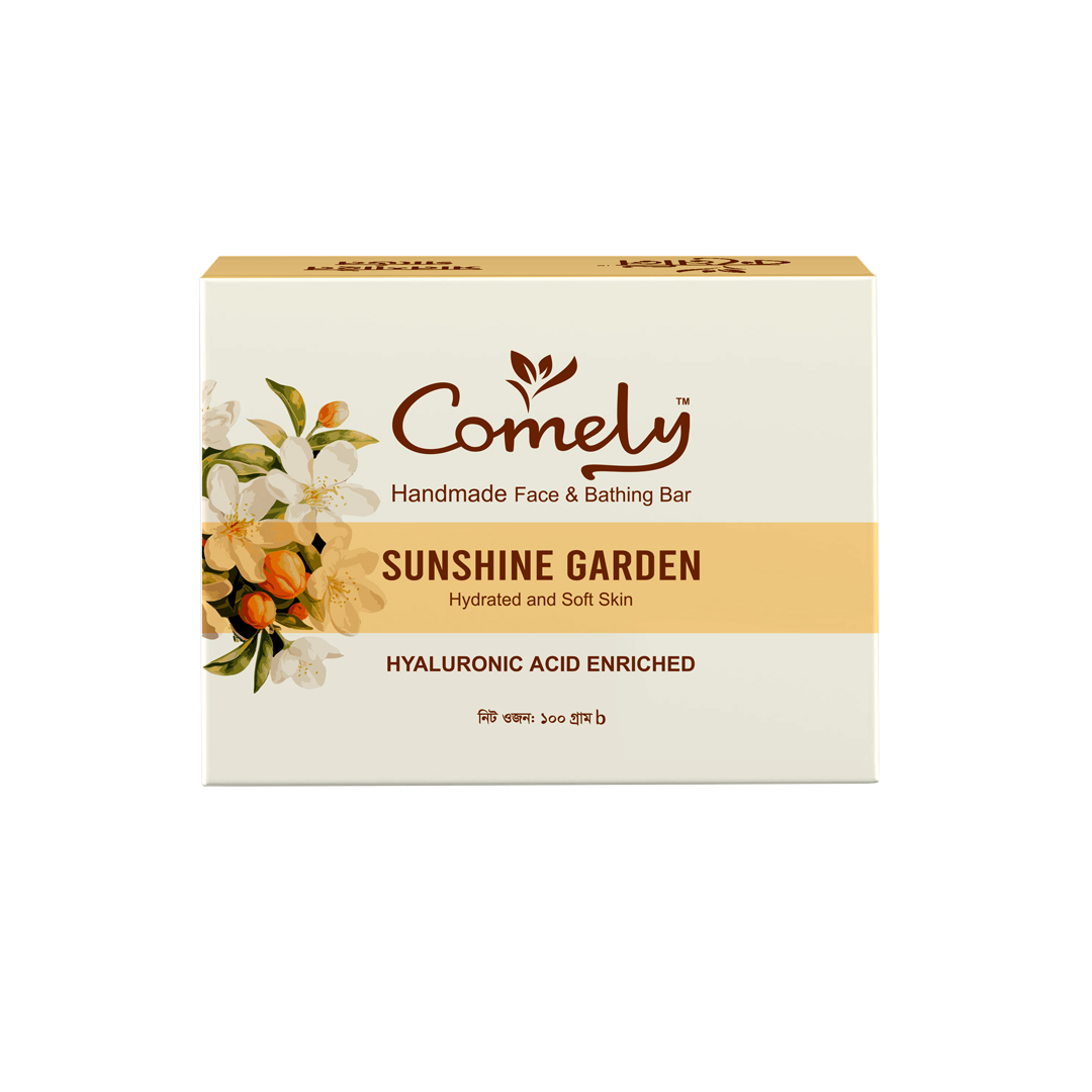 Comely Handmade Soap (Sunshine Garden)-100gm