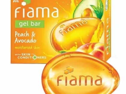 FIAMA PEACH & AVOCADO GEL BAR SOAP 125G