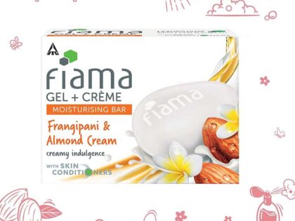 Fiama 125g Soap Gel Creme Moisturizing Bar Frangipani & Almond Cream