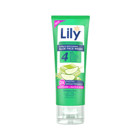 Lily Aloe Facewash Gel 100ml