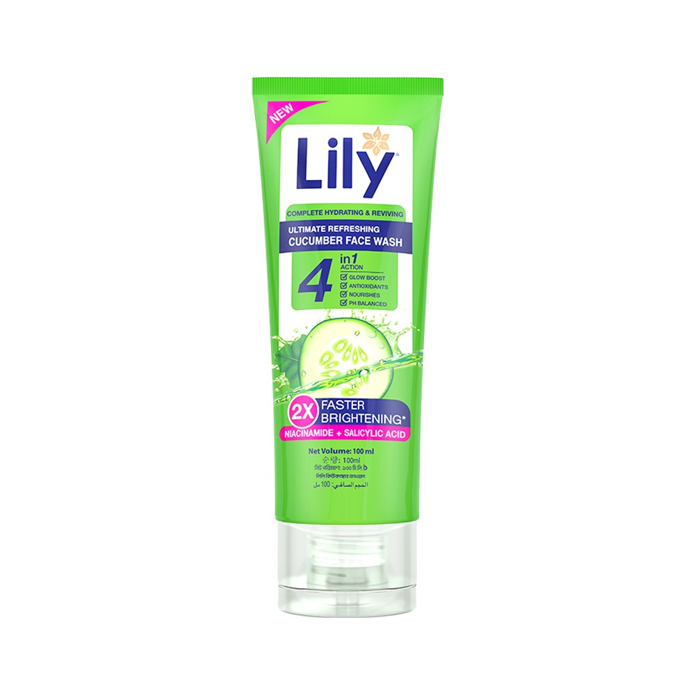 Lily Cucumber Facewash Gel 100ml