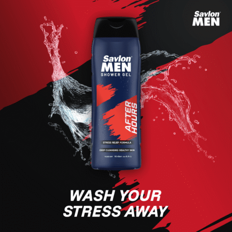 Savlon Men After Hours Shower Gel 250ml + Free Loofah