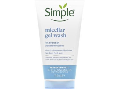 Simple Water Boost Micellar Facial Gel Wash