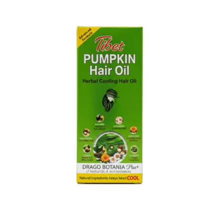 Tibet Pumpkin Hair Oil – Herbal Cooling Hair Oil 100ml