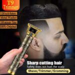 Vintage T9 trimmer Electric Professional Hair Clipper Hair Cutting Machine Trimmer for Men