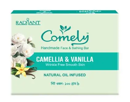Comely Hand Made Soap Camellia Vanilla 100gm