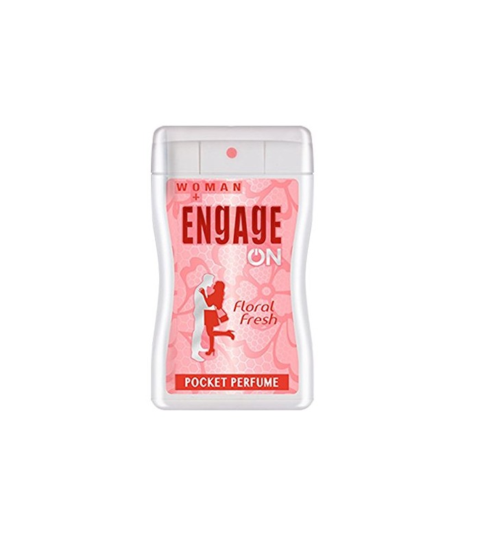 Engage ON Floral Fresh Pocket perfume Indian product used for female 18ml
