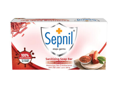 Sepnil Sanitizing Soap (Red Sandalwood) - 100 gm