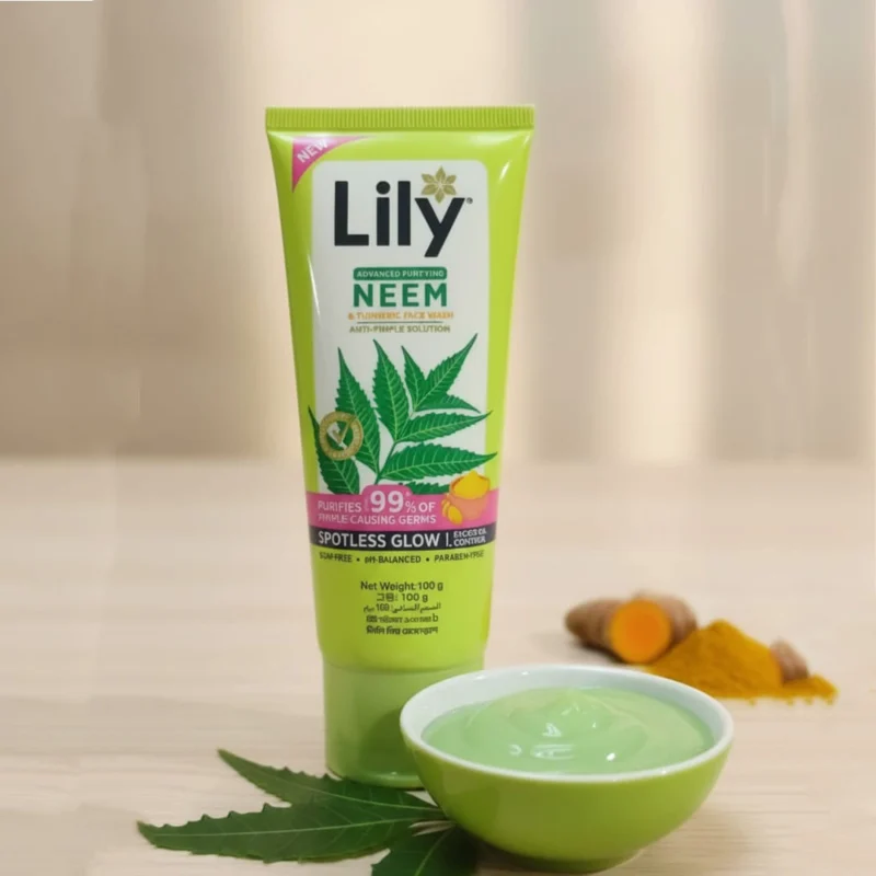 Lily Advanced Purifying Neem & Turmeric Face Wash 100g