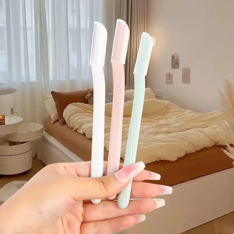3Pcs Facial & Eyebrow Razor for Women – Face Hair Removal & Eyebrow Shaper
