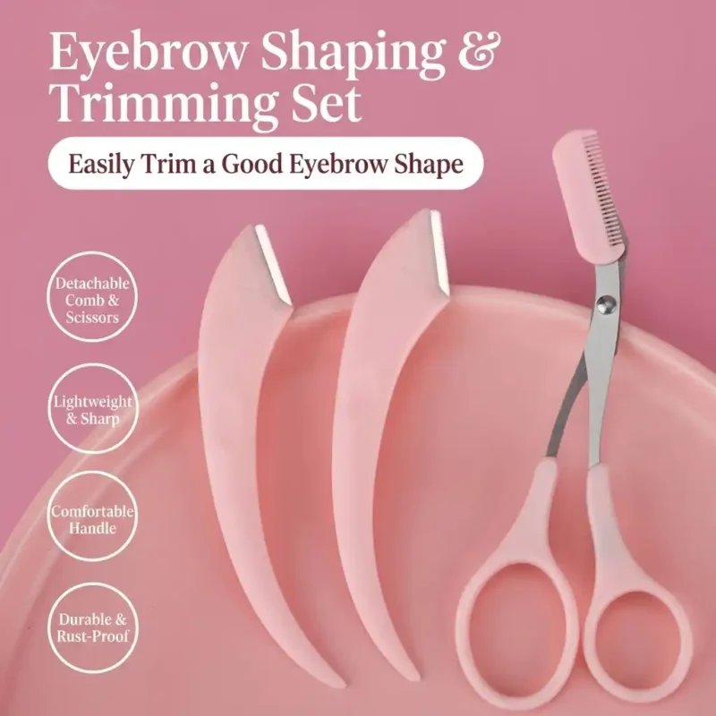 Beginner Eyebrow Shaping Set – Easy Eyebrow Trimming & Grooming Kit