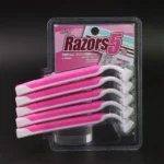 Razors 5 Pcs for Women – Triple Blade Smooth Shaving Razor