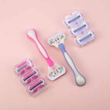 Women’s 3-Blade Razor – Smooth & Gentle Body Hair Removal