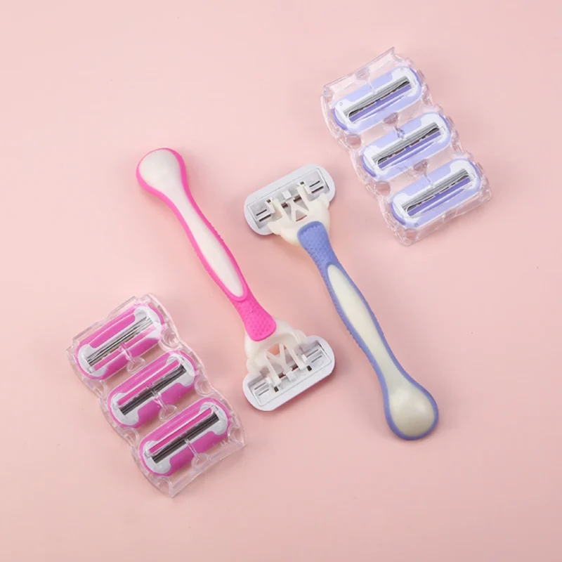 Women’s 3-Blade Razor – Smooth & Gentle Body Hair Removal
