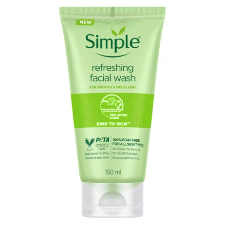 Simple Kind To Skin Refreshing Facial Wash Gel