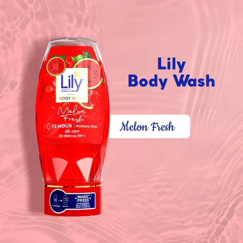 Lily Melon Fresh Body Wash 250ml