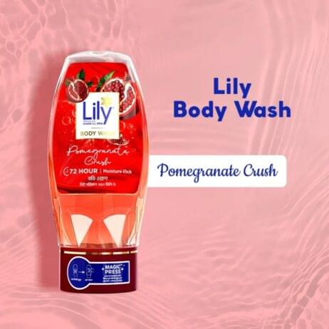Lily Pomegranate Crush Body Wash 250ml