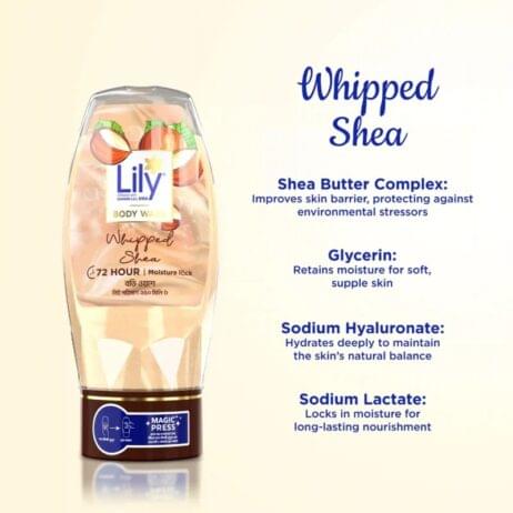 Lily Whipped Shea Body Wash