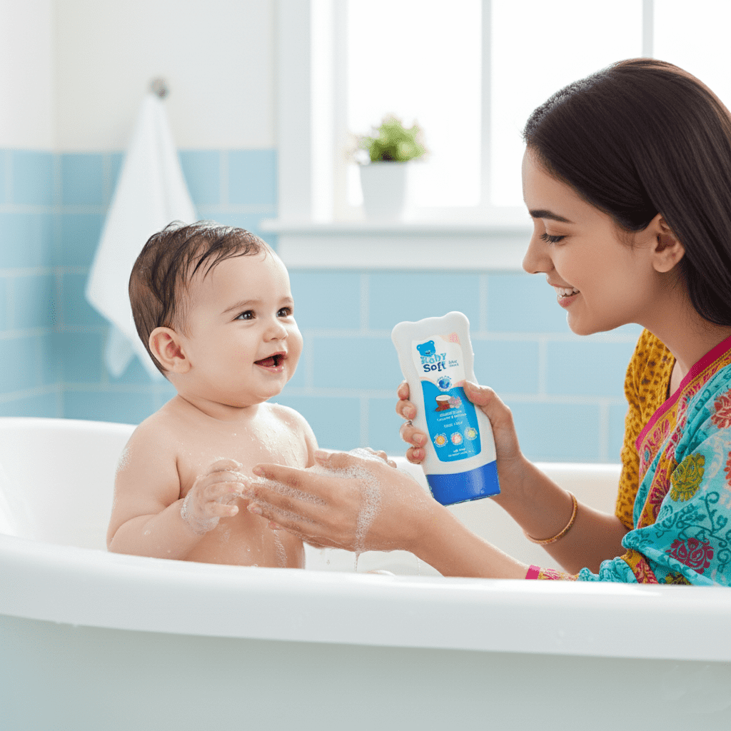 Baby Soft Baby Wash | Body + Hair -100ml - Image 2