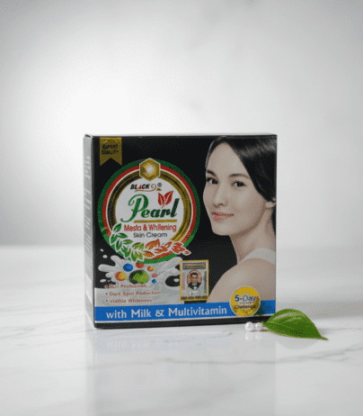 Black Pearl Mesta & Whitening Skin Cream with Milk & Multivitamin