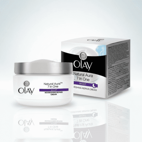 International Thailand product Olay Natural Aura Night Cream