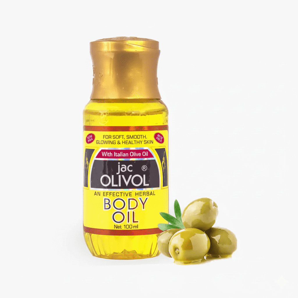 Jac Olivol Herbal Body Oil with Italian Olive Oil – 100ml