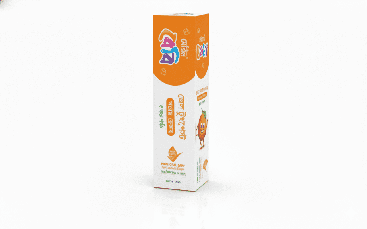 Meril Baby Gel Toothpaste Orange