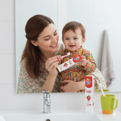 Meril Baby Gel Toothpaste Strawberry 45gm