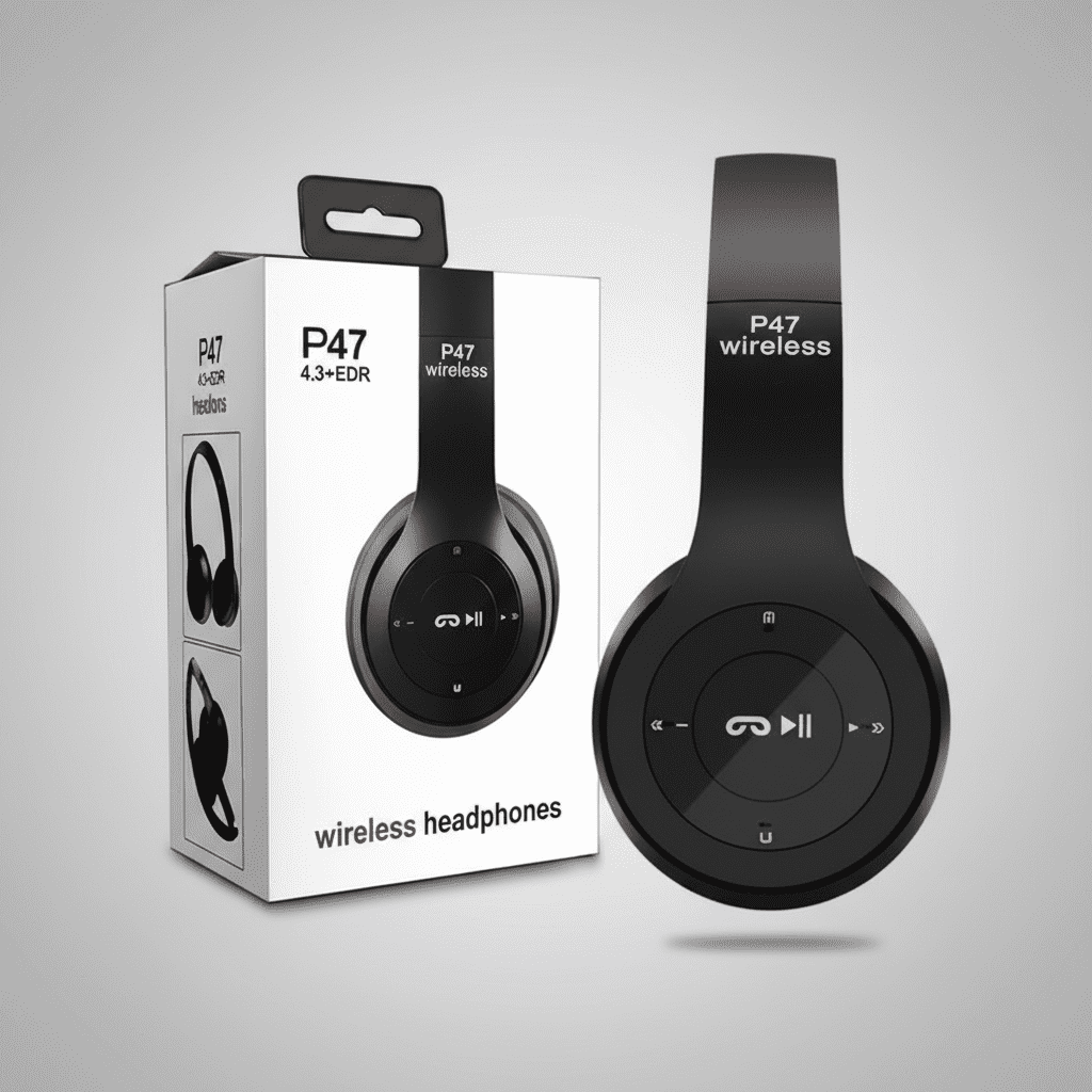 P47 Wireless Bluetooth Headphone – Bluetooth Earphone