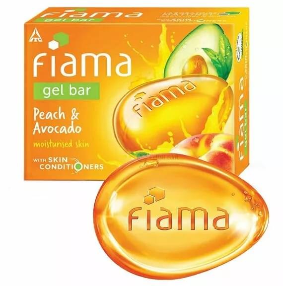 FIAMA PEACH & AVOCADO GEL BAR SOAP 125G