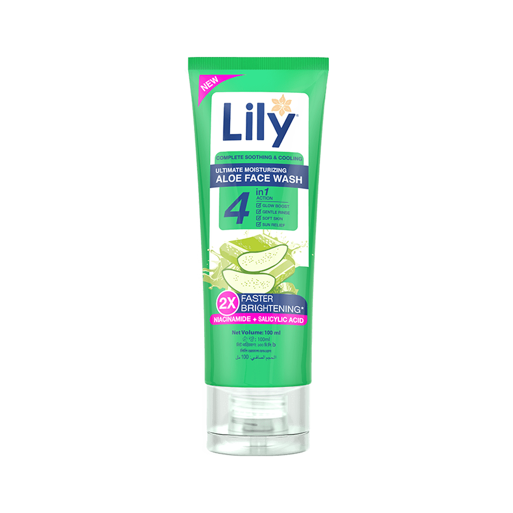 Lily Aloe Facewash Gel 100ml