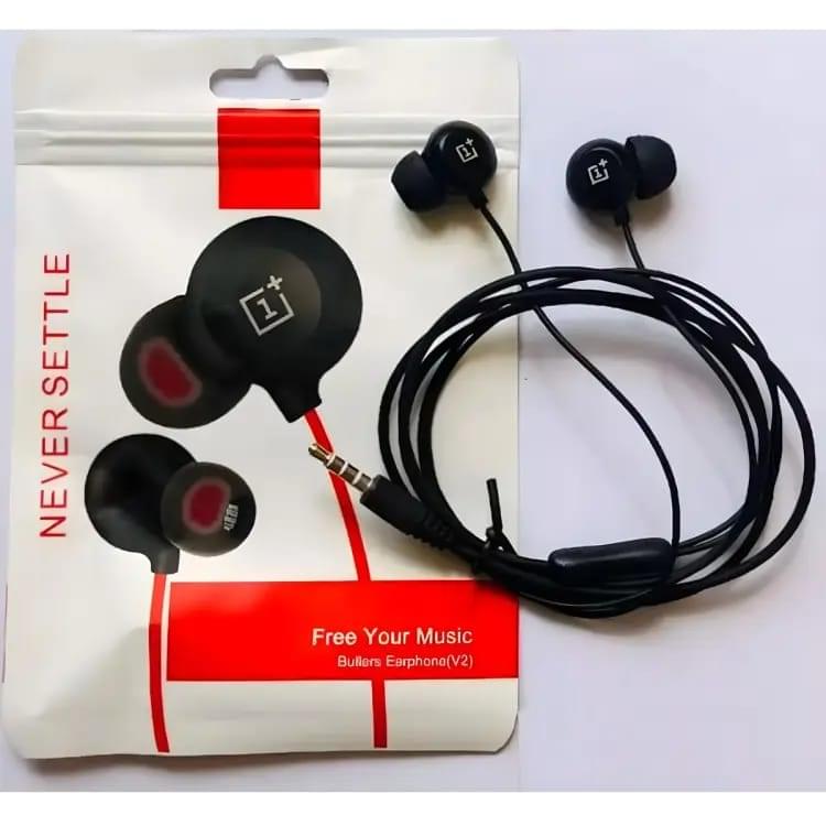 One Plus Headphone Oneplus Bullers Earphone V2 for mobile