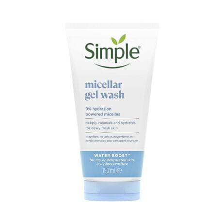 Simple Water Boost Micellar Facial Gel Wash