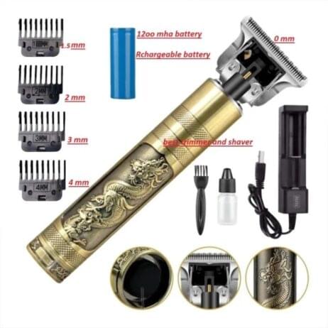Vintage T9 trimmer Electric Professional Hair Clipper Hair Cutting Machine Trimmer for Men 1