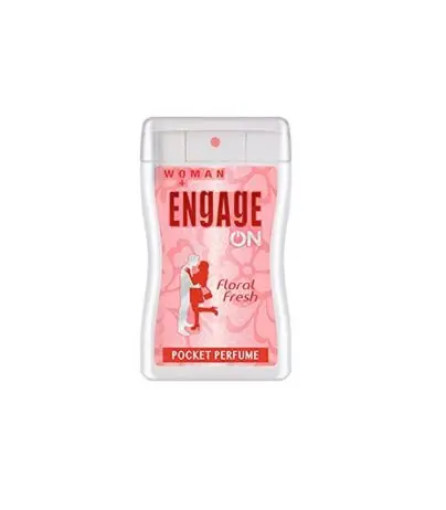 Engage ON Floral Fresh Pocket perfume Indian product used for female 18ml
