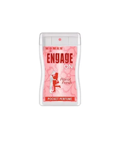Engage ON Floral Fresh Pocket perfume Indian product used for female 18ml