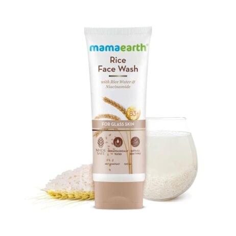 Mamaearth Rice Dewy Bright Face Wash-100ml