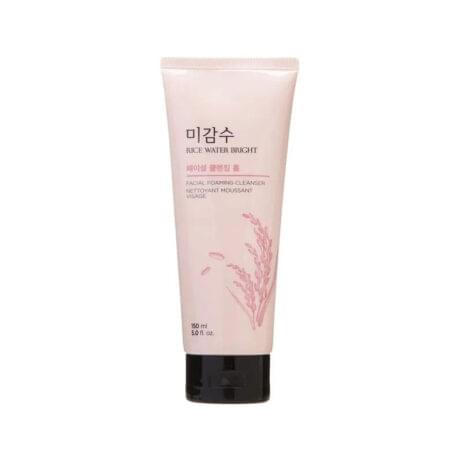 The Face Shop Rice Water Bright Facial Foaming Cleanser